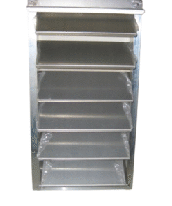 Dog Box Door Louver 12" w x 22" h Six Blades Adjustable Aluminum