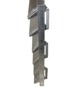 Alternative view of Dog Box Door Louver 12" w x 22" h Six Blades Adjustable Aluminum