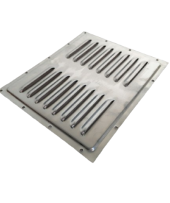 Side Wall Vent Aluminum Louvered Panel 10.5 H x 12.25″ Non Closing for Trailer Cargo-Van-Enclosed-Cabinet
