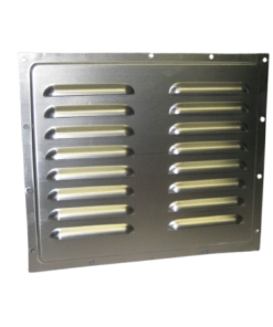 Side Wall Vent Aluminum Louvered Panel 10.5 H x 12.25″ Non Closing for Trailer Cargo-Van-Enclosed-Cabinet - Image 3