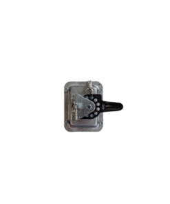 Locking Latch Handle Stainless Steel Folding T Handle 3.625" x 4.625" for Tool Box Cabinet Electrical - Image 5