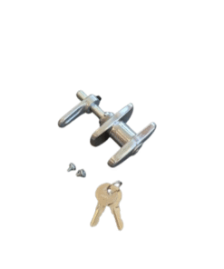 T-Handle Lockable CCW Replacement Latch for Dog Boxes
