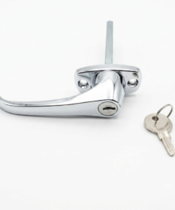 L- Handle Lockable 360 Rotation Replacement 1.75" Bolt Center 112 Keys