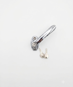 L- Handle Lockable 360 Rotation for Cabinet Electrical Toolbox Topper 1.75" Bolt Center 751 Keys - Image 4