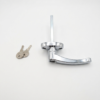 L- Handle Lockable 360 Rotation for Cabinet Electrical Toolbox Topper 1.75" Bolt Center 751 Keys