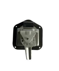 Folding T Latch Door Lock Dust Cover Thru Mount Holes Stainless for Truck Tool Box Cabinets Enclosures - Image 5