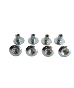 Trailer Cam Lock Barrel Nuts Torx Head (sex bolt) 8 Pcs 5/16″-18 Full Pass Thru