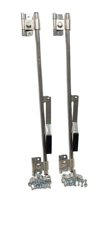 Trailer Cam Lock Door Latch (1 Pair) 36" L Tamperproof Hinge for Horse Cargo Enclosed Utility