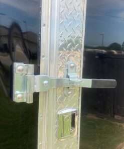 Trailer Door Latch Welded Cam Bar Lock Single Point Welded Hinge-Mounting Hardware-Zinc Plated - Image 4