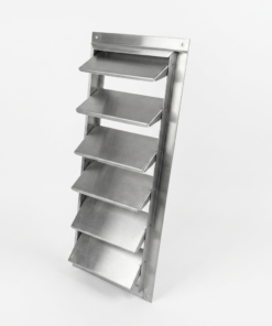 Dog Box Door Louver 9-6 Louver 9" w x 22" h OD Six Blades Adjustable