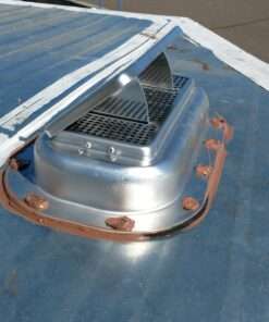 High-Profile Aluminum Popup Horse Trailer Replacement Vent Kit | Bi-Directional | Gasket & Garnish Trim - Image 4