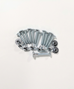 Trailer Door 12 Pcs 5/16"-18 Thread Truss Dome Head Nut & 5/16"-18x2" Carriage Bolts