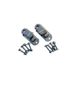 Trailer Door Latch Assembly 24" Aluminum Hinged Cam Lock 1 pair for Cargo, Enclosed, Horse Utility Trailers Aluminum Hinged - Image 5