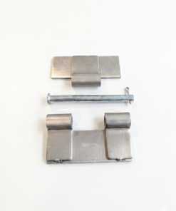Butt Hinge Weld-On Aluminum 5″x 4.75″ | .188″ Ga. Removable pin for Dump, Enclosed, Flat Bed Trailers - Image 4