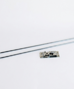 Door Center Case Latch, Spring Secured 3/8"x 36" Rods |Hold Downs for Electrical Tool Box Cabinets