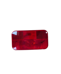 Horse Trailer Tail Light Incandescent Stop/Turn/Tail, Rectangular, RV, w/ Reflex, Red, 8.57x4.63x1.94
