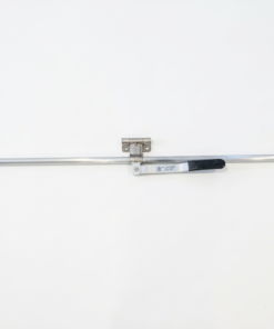 Trailer Door Cam Lock Latch Assembly 60" 3 Hinged for Cargo, Enclosed, Horse and Utility Trailers Aluminum Hinged